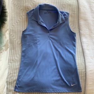 Nike golf collared tank top
